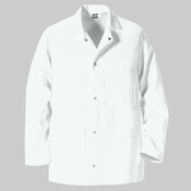 Gripper Front Short Butcher Coat