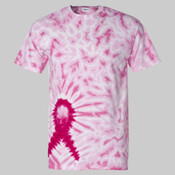 Awareness Ribbon Tie-Dyed T-Shirt