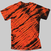 Tiger Stripe Tie-Dyed T-Shirt