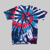 Youth Rainbow Cut-Spiral Tie-Dyed T-Shirt