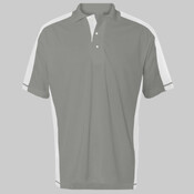 Colorblocked Moisture Free Mesh Polo