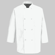 Three-Quarter Sleeve Chef Coat