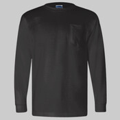 Unisex Union-Made Long Sleeve Pocket T-Shirt