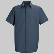 Men's Specialized Short Sleeve Pocketless Work Shirt