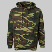 Camo Pullover Fleece Hoodie