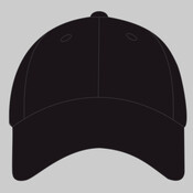 Solid Crown with Camo Visor Cap