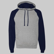 Nublend® Colorblocked Raglan Hooded Sweatshirt