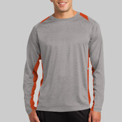 Long Sleeve Heather Colorblock Contender Tee