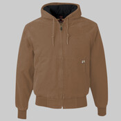 Men's Cheyenne Boulder Cloth™ Hooded Jacket with Tricot Quilt Lining