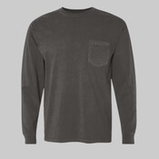Garment-Dyed Heavyweight Long Sleeve Pocket T-Shirt