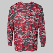 Men's Digital Camo Long Sleeve T-Shirt