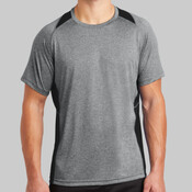 Heather Colorblock Contender Tee