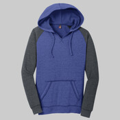 Women's Lightweight Fleece Raglan Hoodie