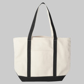 Carmel Classic XL Cotton Canvas Resort Tote