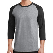 Core Blend 3/4 Sleeve Raglan Tee