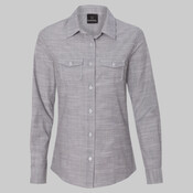 Women's Textured Solid Shirt