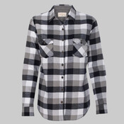 Women's Vintage Brushed Flannel Shirt