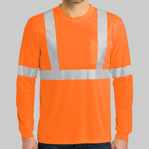 Ansi 107 Class 2 Long Sleeve Safety T Shirt