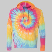 Tie-Dyed Long Sleeve Hooded T-Shirt