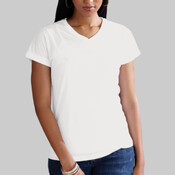 Women's Polyester Sublimation V-Neck Tee