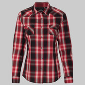 Women's Convertible Sleeve Western Shirt