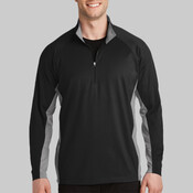 Sport Wick ® Stretch Contrast 1/4 Zip Pullover