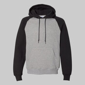 Dri Power® Colorblock Raglan Hooded Sweatshirt