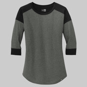 Women's Heritage Blend 3/4 Sleeve Baseball Raglan Tee