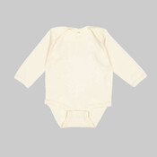 Infant Long Sleeve Baby Rib Bodysuit
