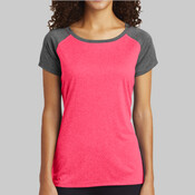 Women's Heather On Heather Contender Scoop Neck Tee