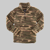 Sherpa Fleece Quarter-Zip Pullover