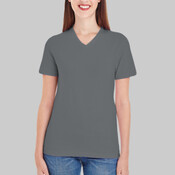 Women's Fine Jersey Classic V-Neck Tee