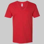 USA-Made Fine Jersey V-Neck Tee