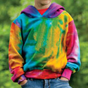 Youth Classic Fleece Tie-Dyed Hooded Sweatshirt