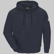 Zip-Front Hooded Sweatshirt