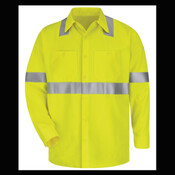 Men's High Visibility Long Sleeve Work Shirt