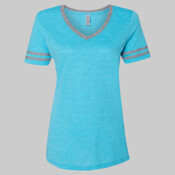 Women's Varsity Triblend V-Neck T-Shirt