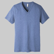 Unisex Triblend Short Sleeve V Neck Te