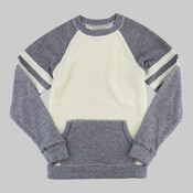 Women's Cozy Contrast Fleece Pullover