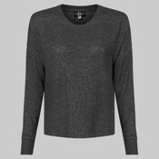 Women's Cuddle Fleece Boxy Crewneck Pullover