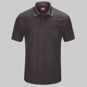 Short Sleeve Performance Knit Pocket Polo