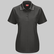 Women's Short Sleeve Performance Knit Pocketless Core Polo