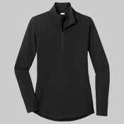 Women's PosiCharge ® Tri Blend Wicking 1/4 Zip Pullover