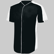 Men's Full Button Baseball Jersey