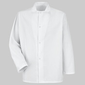 Gripper-Front Short Butcher Coat