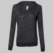 Women’s Cozy Jersey Hooded Full-Zip