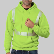 Unisex USA-Made High Visibility Hooded Sweatshirt