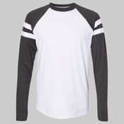 Fine Jersey Mash Up Long Sleeve Tee