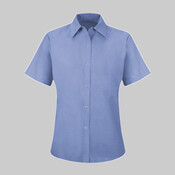 Women's Short Sleeve Specialized Pocketless Work Shirt