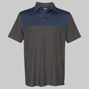 Colorblocked Space-Dyed Polo